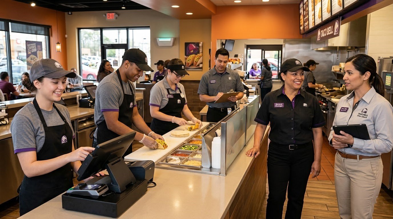 A Complete Guide to Taco Bell Salaries Cashier, Crew Member, Shift Manager, Assistant Manager, General Manager, and Area Coach